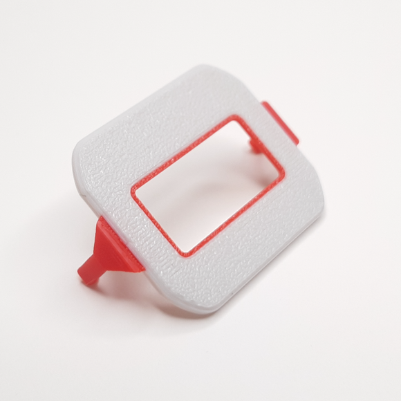 Screen Cover (Grey/Red)