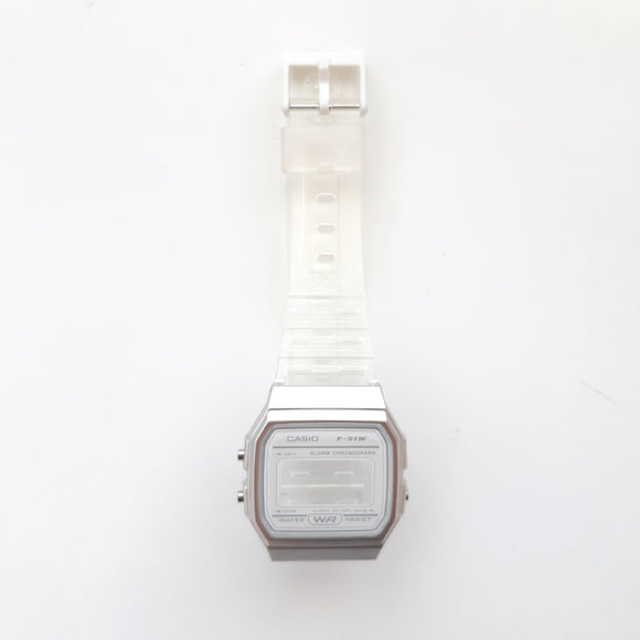 Replacement Case/Strap - Silver/Transparent